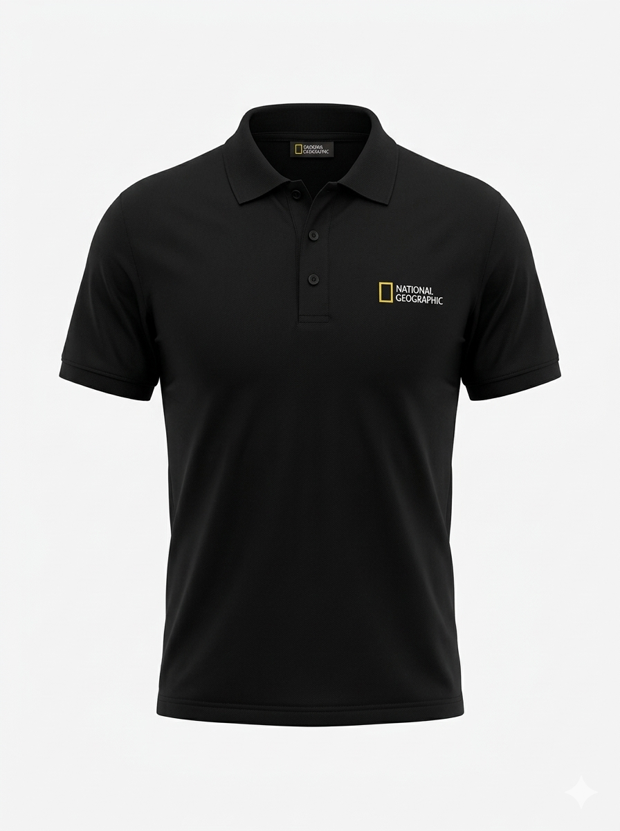 Nat Geo Enj Polo Yaka T-Shirt