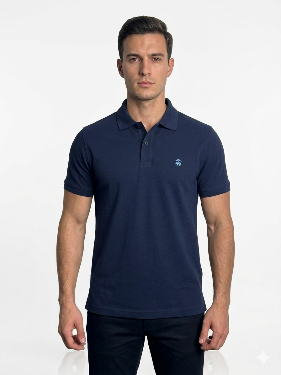 B. Bro. Nakış Logo Polo T-Shirt