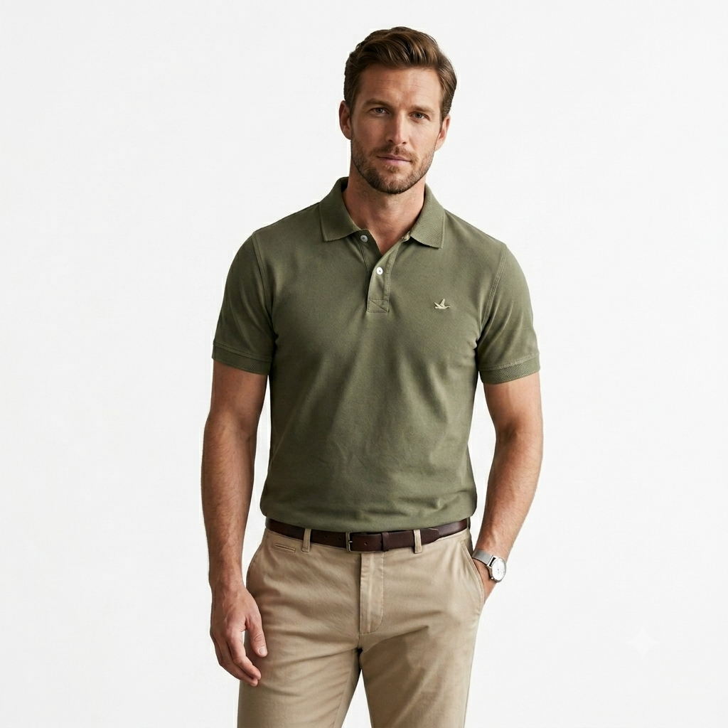 BC Yıkamalı Polo T-Shirt