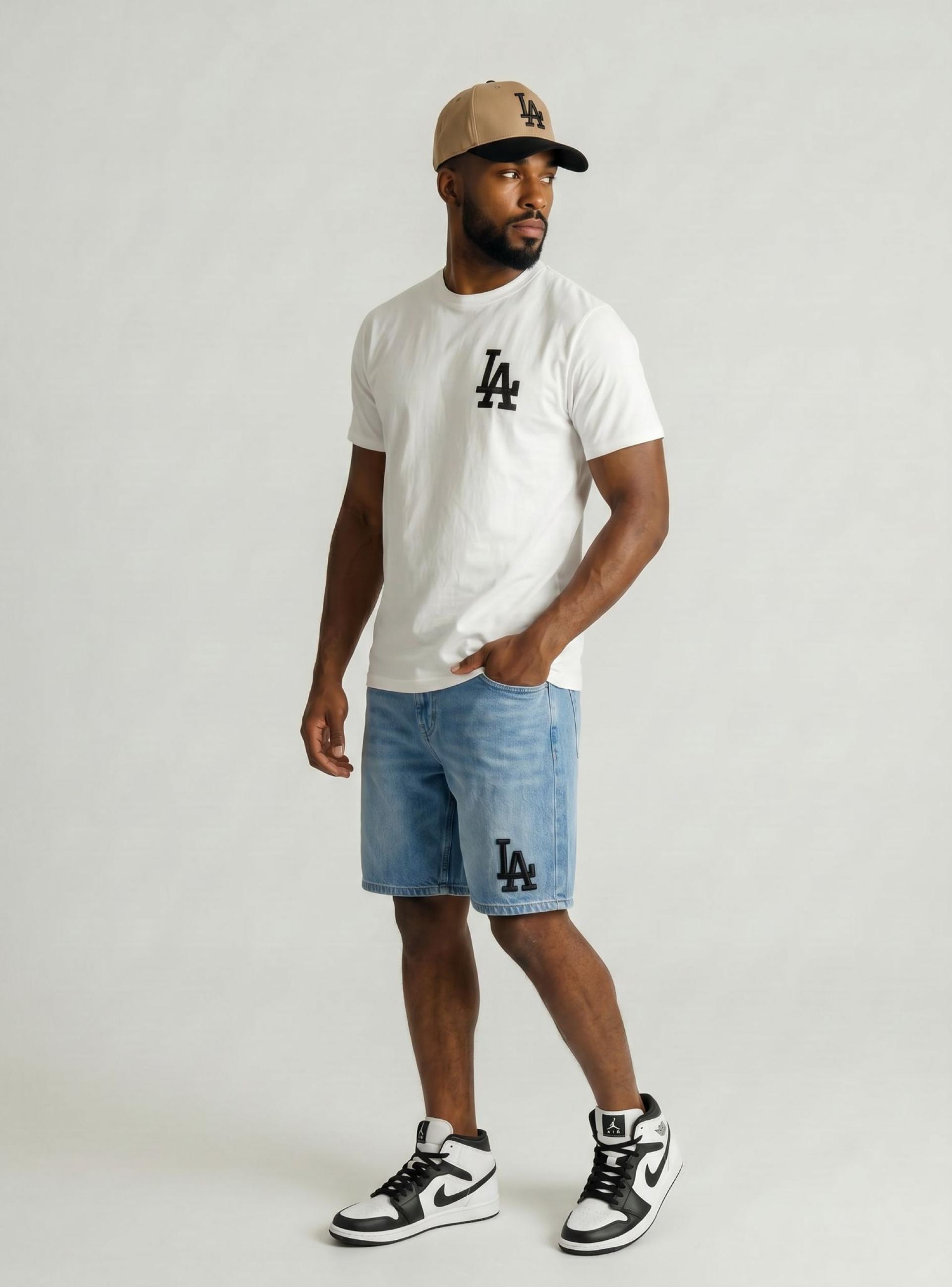 LA Double Color Cap