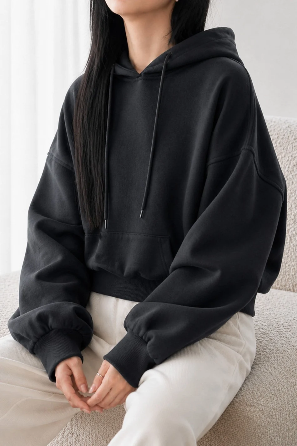 stradivarus unisex hoodie